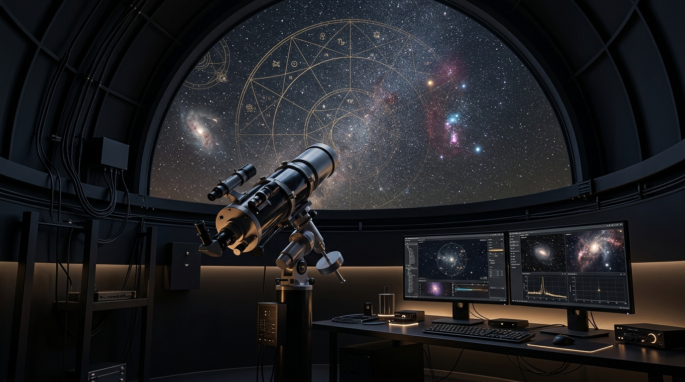 AstroDrishti Celestial Observatory Environment